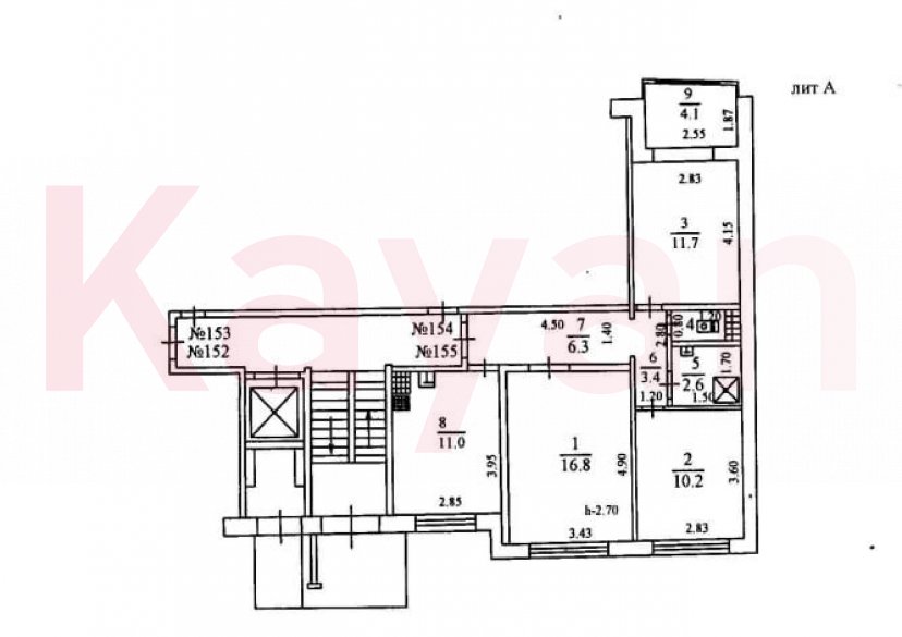 Продажа 3-комн. квартиры, 69 кв.м фото 8